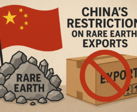 China imposed fresh restrictions on the export of seven rare earth elements (REEs)
