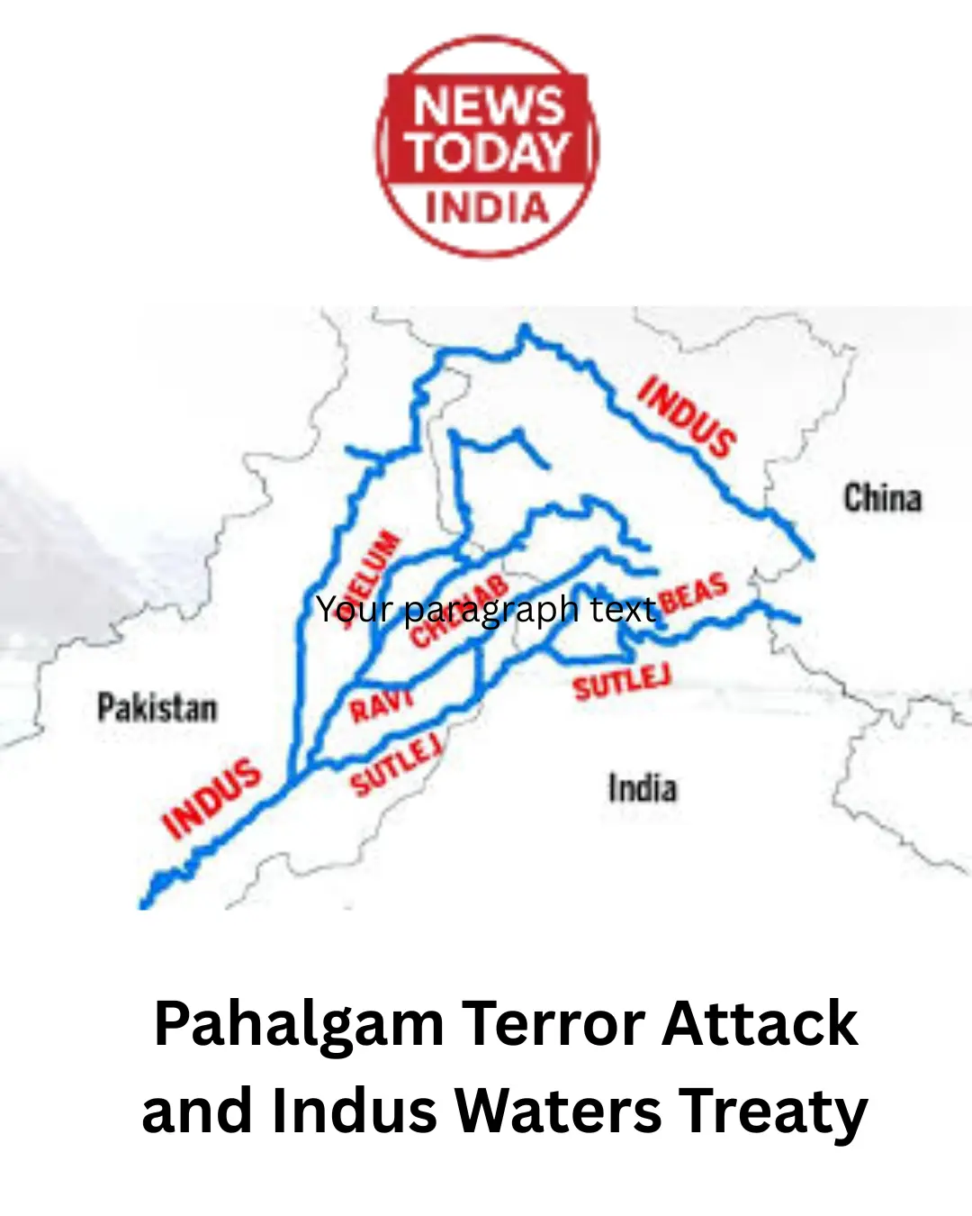 Pahalgam Terror Attack and Indus Waters Treaty